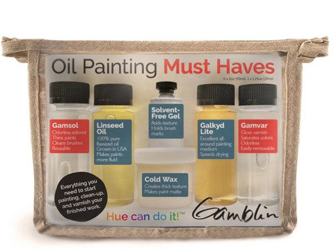Gamblin Oil Painting Must-Haves Set