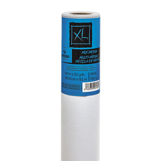 Canson XL Mix Media Roll - 98 lb. - 48 in. x 10 yd.