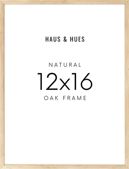Natural Oak Frames in Beige