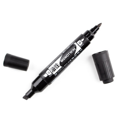 Tombow MONOTWIN Marqueur Permanent Noir