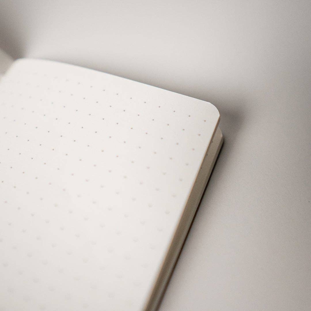 Pocket-Size Notebook with Tomoe River Paper by LOCHBY • Dot Grid Pages
