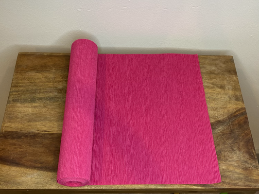 Hot Pink Heavy Florist Crepe