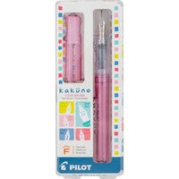 Pluma estilográfica Pilot Kakuno - Barril transparente