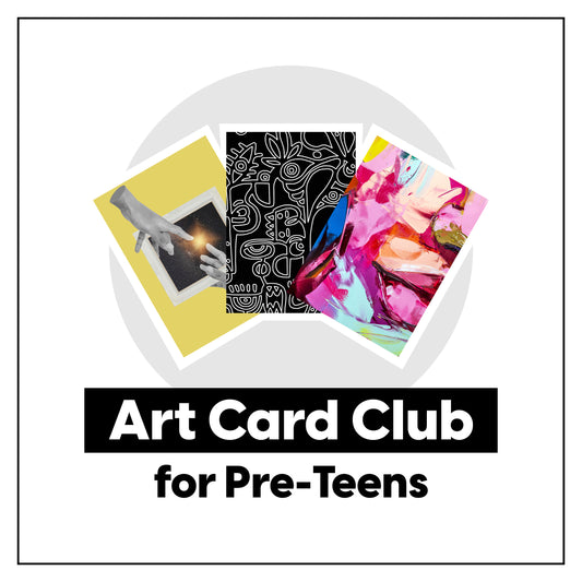 Club de cartes et de boutons artistiques pour pré-adolescents et adolescents • Automne 2023
