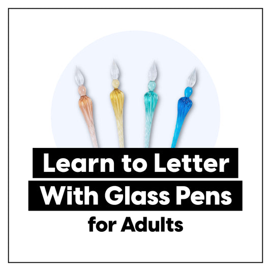 Lettering with Glass Pens • 1-Day Calligraphy Workshop