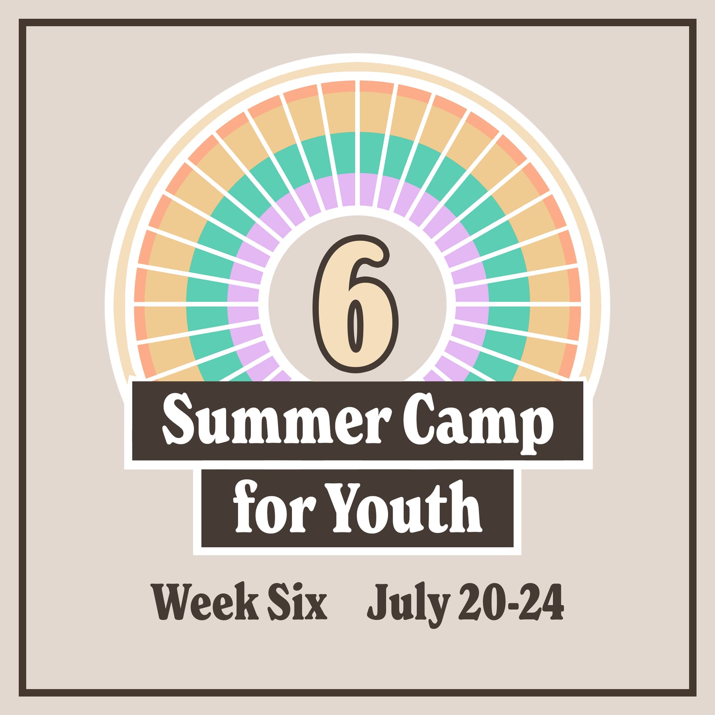 Camp d'été 2023 • Semaine 5