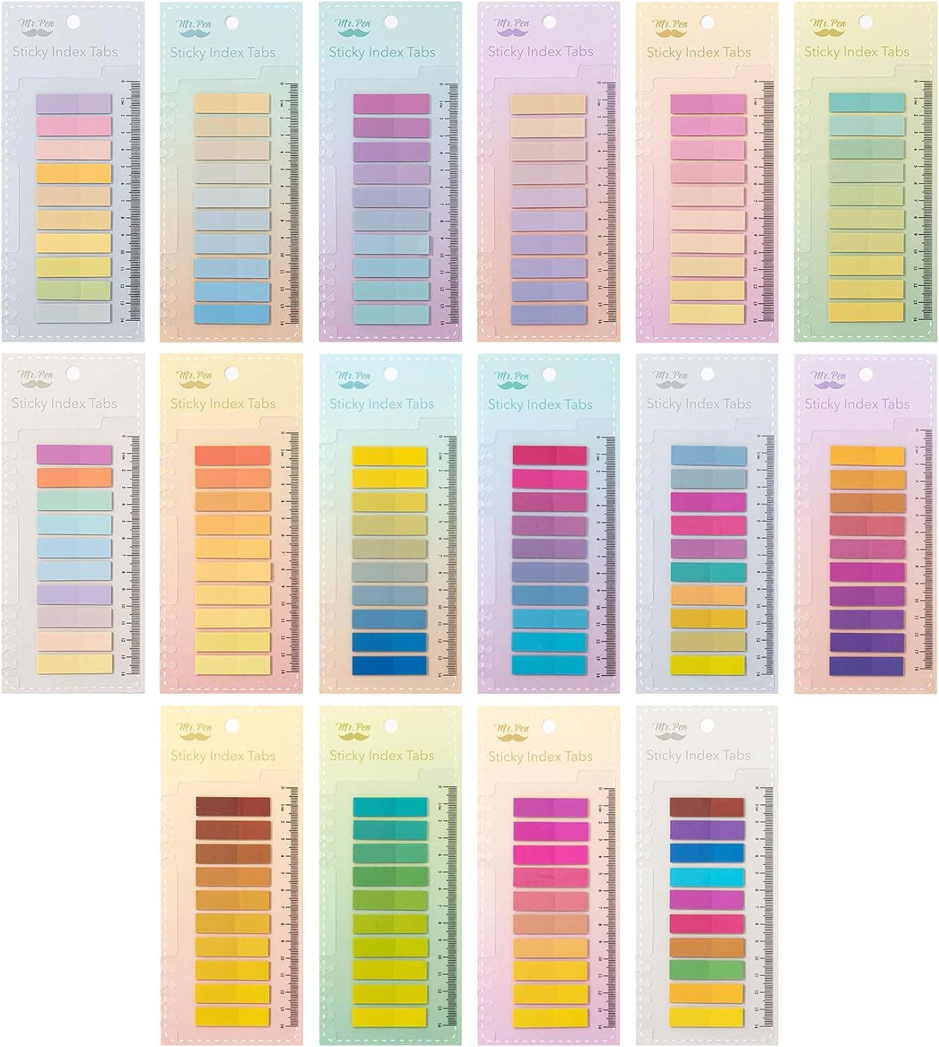 Mr. Pen Sticky Tabs - 3200 Pieces