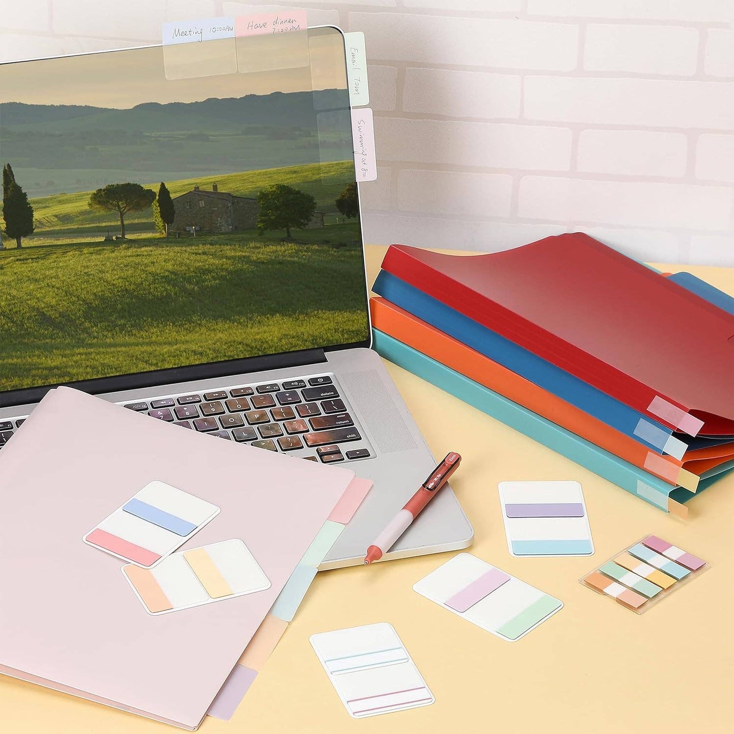 Mr. Pen Sticky Index Tabs - 500 Pieces