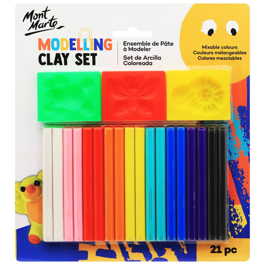 Modelling Clay Set 21pc