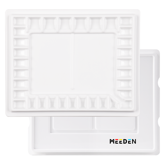 MEEDEN 33-Well Porcelain Painting Palette