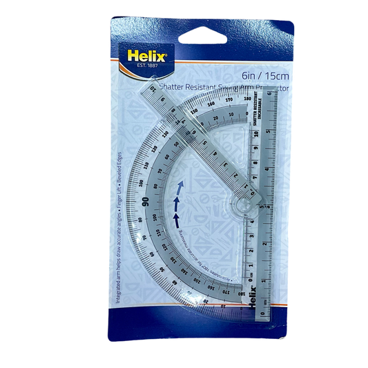 Helix Swing Arm Protractor - 6 inch