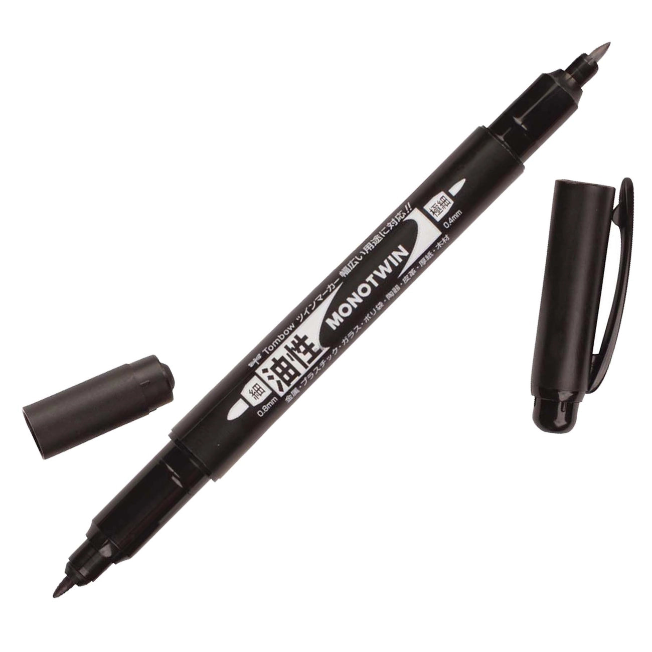 Tombow MONOTWIN Marqueur Permanent Noir