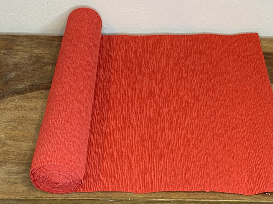 Red Florist Crepe Paper