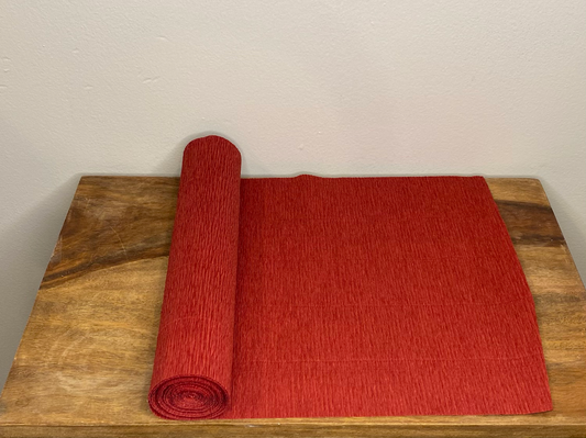 Burgundy Heavy Florist Crepe