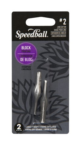 Speedball Linoleum Cutter Blades - 2 pack