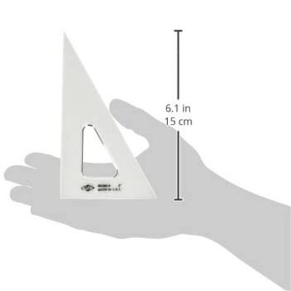 Alvin Professional Drafting Triangle - Smoke Tint
