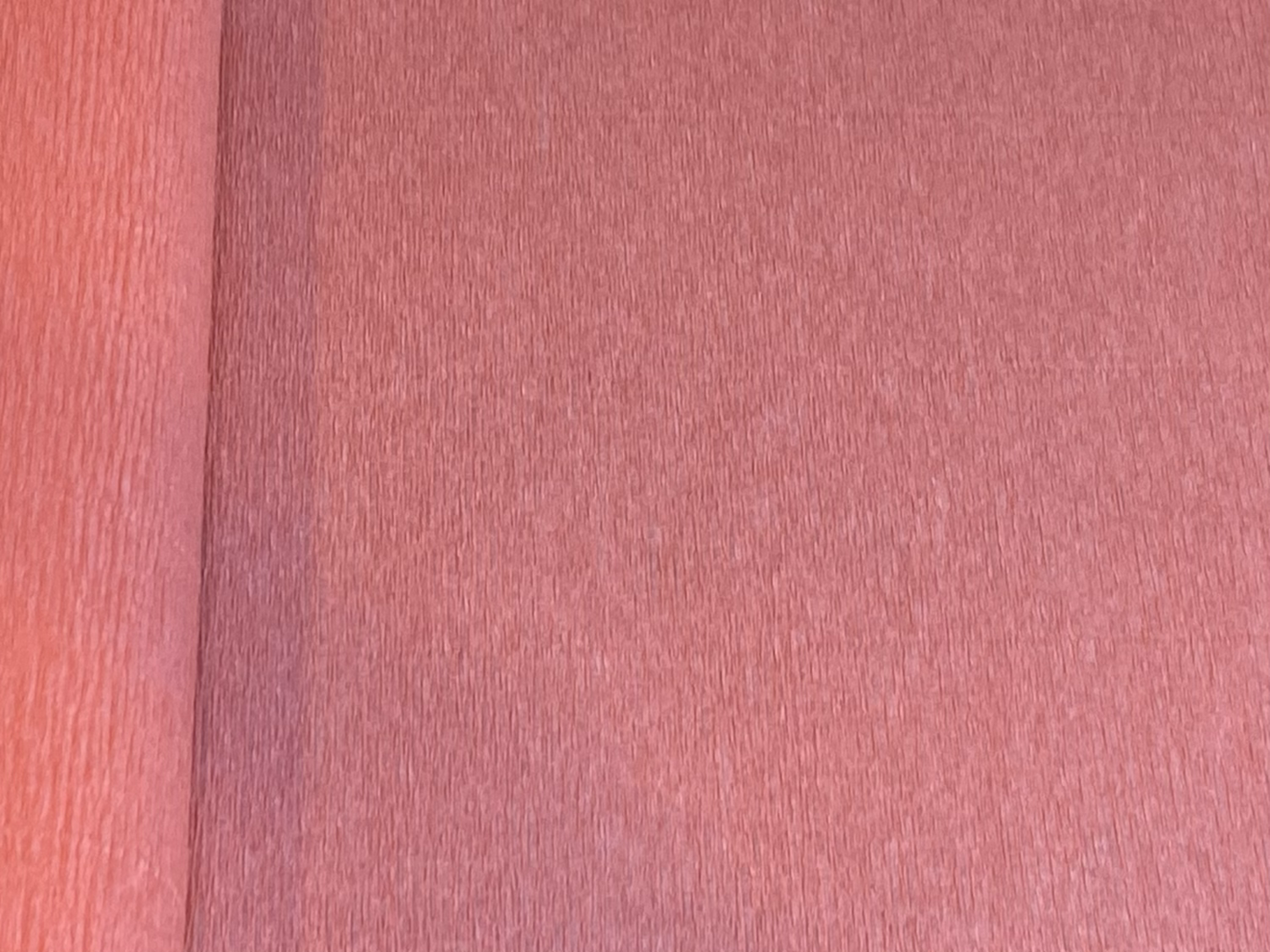Coral Heavy Florist Crepe