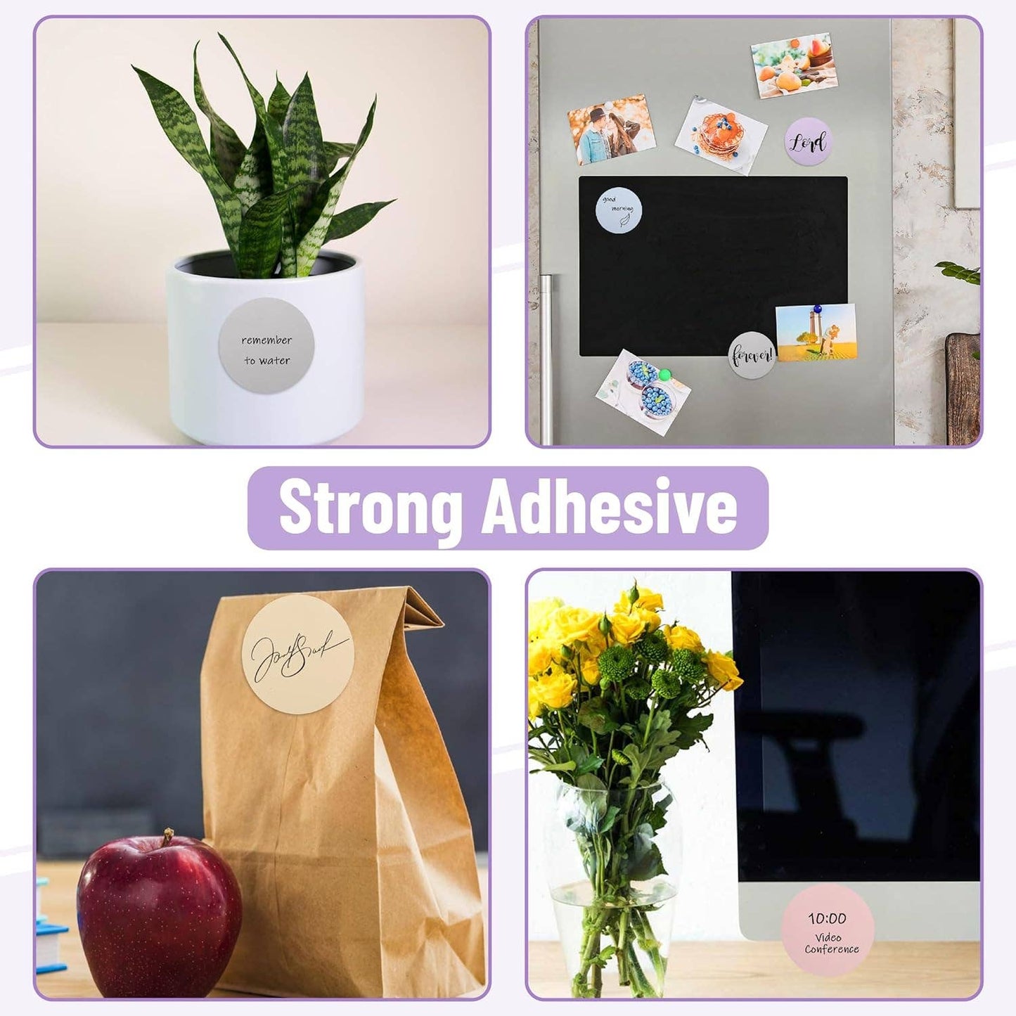 Mr. Pen Colorful Round Sticky Notes - 12 Pads