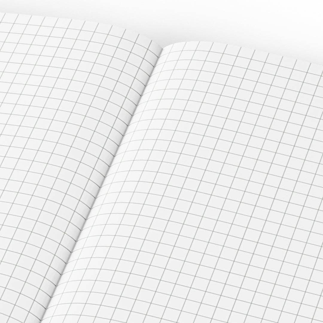 A5 Notebook with Tomoe River Paper by LOCHBY • Grid Pages