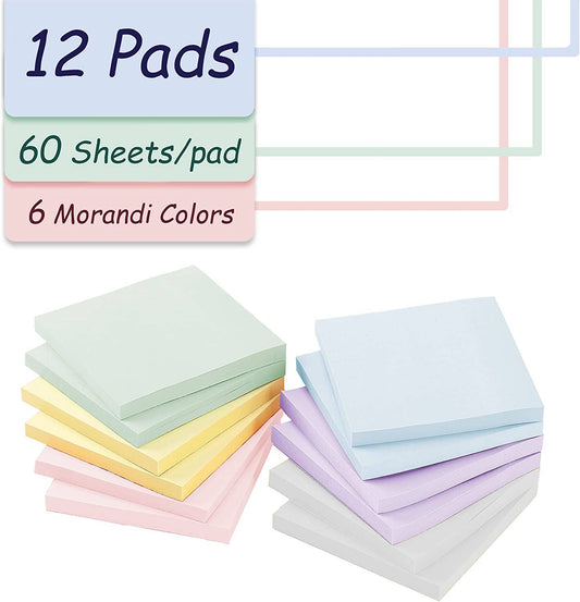 Mr. Pen Morandi Color Sticky Notes - 12 Pads
