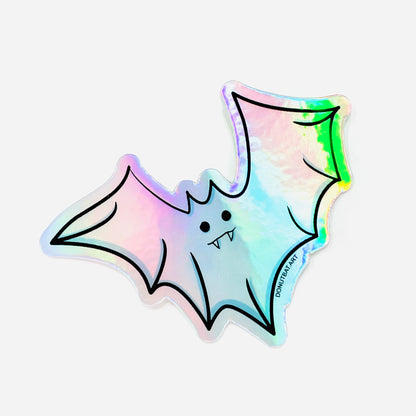 "Ghost Bat” Sticker by Will Eskridge