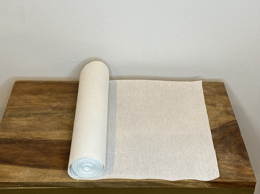 White Heavy Florist Crepe