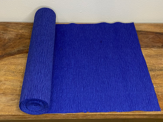 Royal Blue Heavy Florist Crepe
