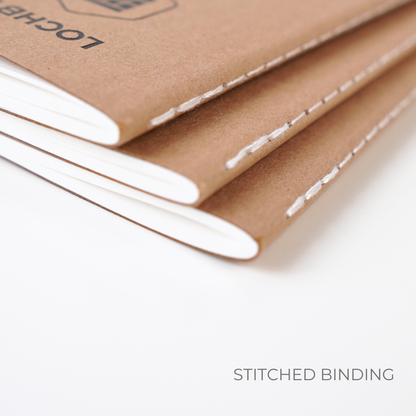 A5 Notebook with Tomoe River Paper by LOCHBY • Planner Pages (6-Month)