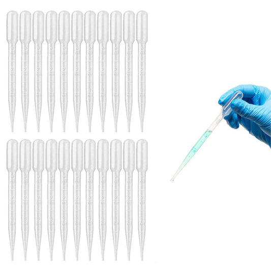 Plastic 3ml Pipettes - 4/pk