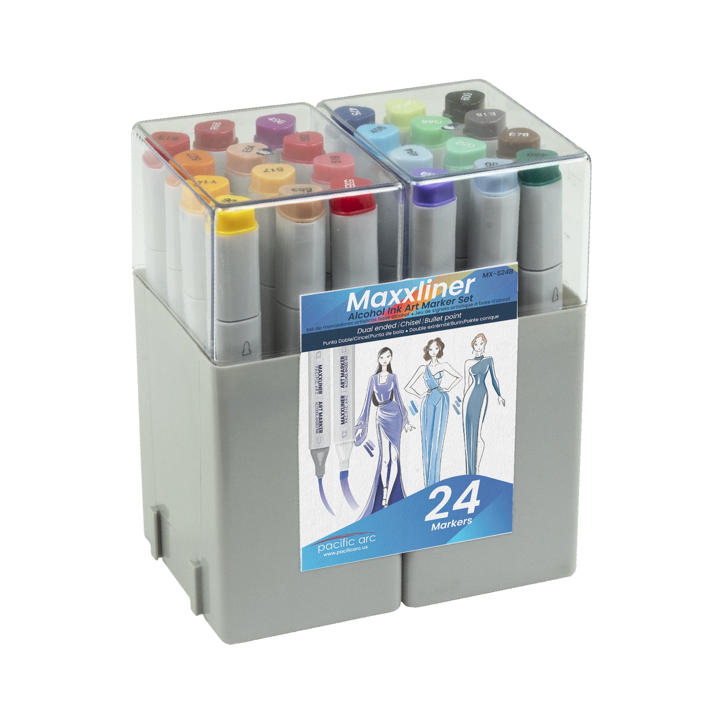Pacific Arc Maxxliner Alcohol Marker Sets