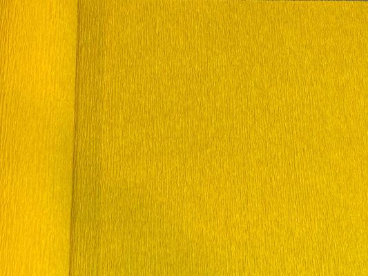 Yellow Heavy Florist Crepe