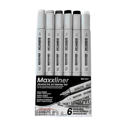 Pacific Arc Maxxliner Alcohol Marker Sets