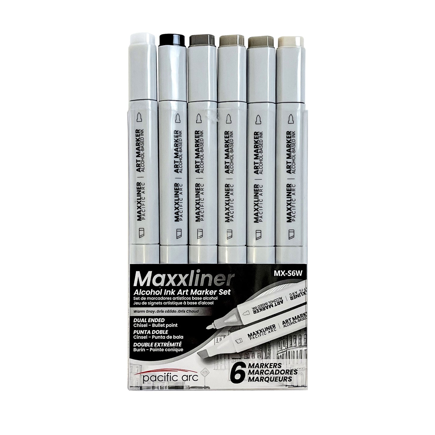 Pacific Arc Maxxliner Alcohol Marker Sets
