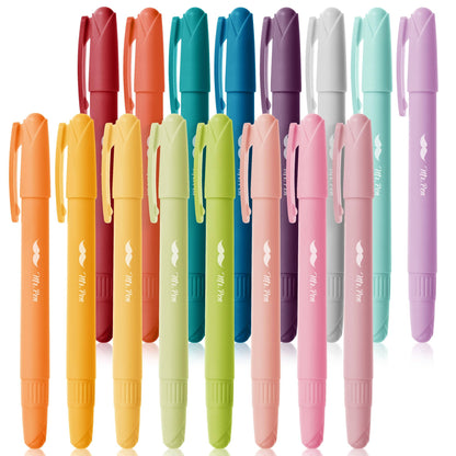 Mr Pen Gel Highlighters - 16 pieces - Bright Assorted Colors