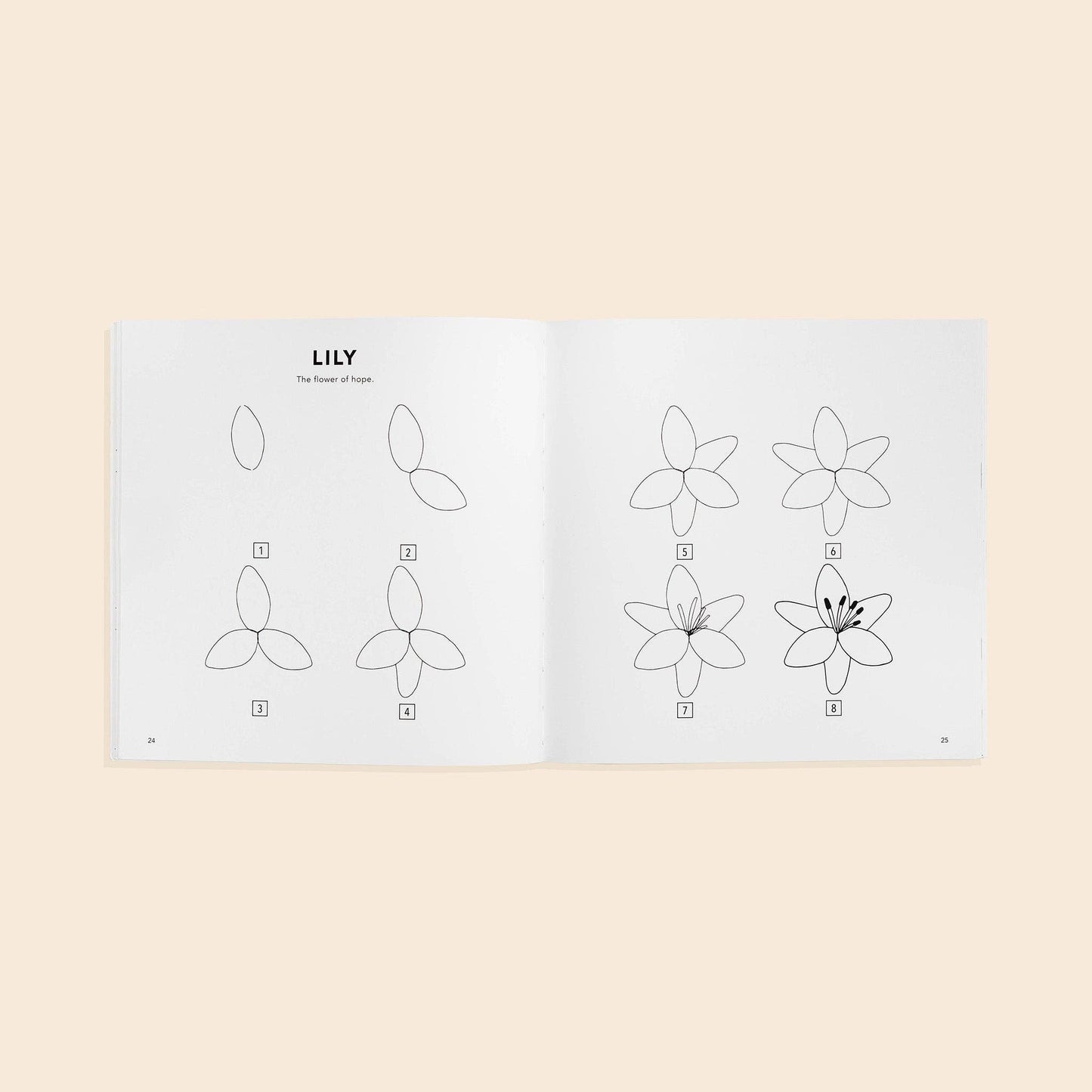 Modern Flowers: A How to Draw Book for Kids