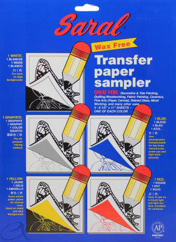 Saral Transfer Paper Sampler