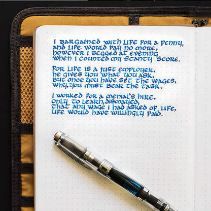 A5 Notebook with Tomoe River Paper by LOCHBY • Dot Grid Pages