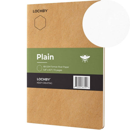 A5 Notebook with Tomoe River Paper by LOCHBY • Plain Pages