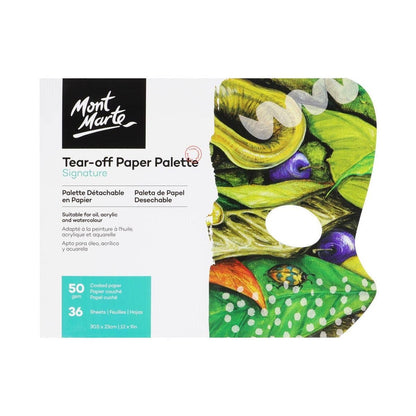 Tear-off Paper Palette Signature 50gsm 36 Sheet - 9 x 12 inches