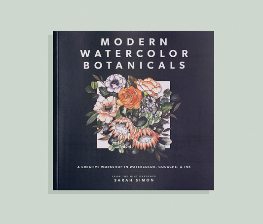 Modern Watercolor Botanicals