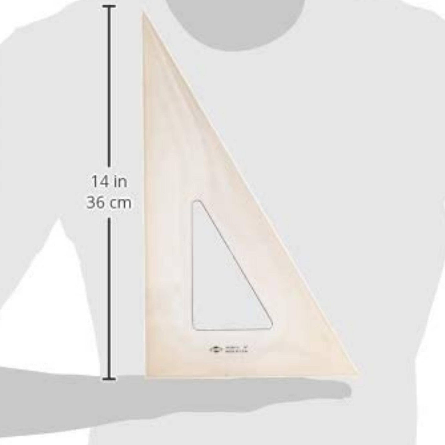Alvin Professional Drafting Triangle - Smoke Tint
