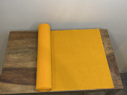 Mandarin Heavy Florist Crepe