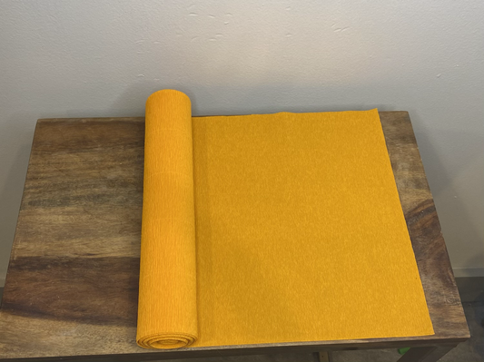 Mandarin Heavy Florist Crepe