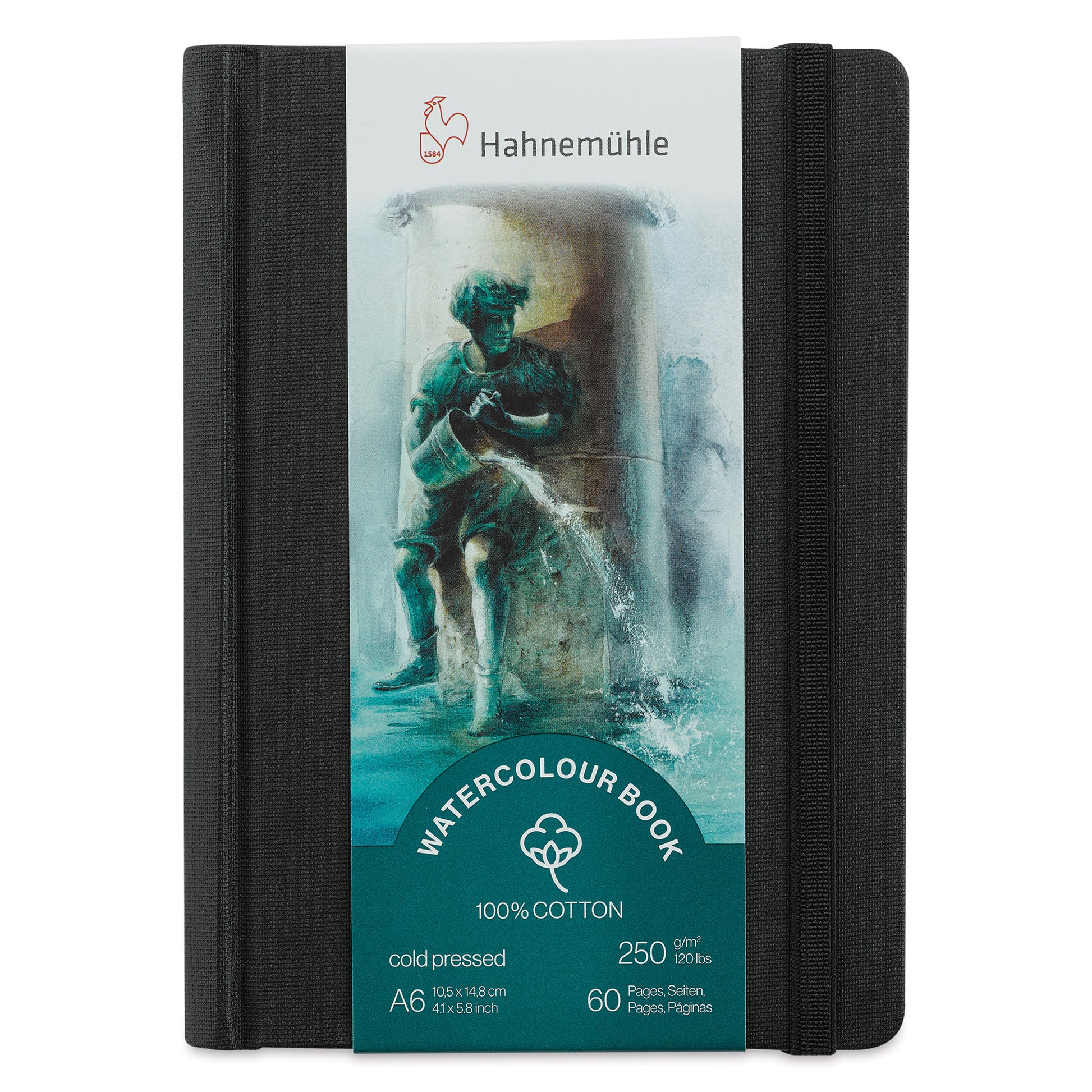 Hahnemuhle 100% Cotton Watercolor Book - 11.69 X 8.27 Inch Landscape Format