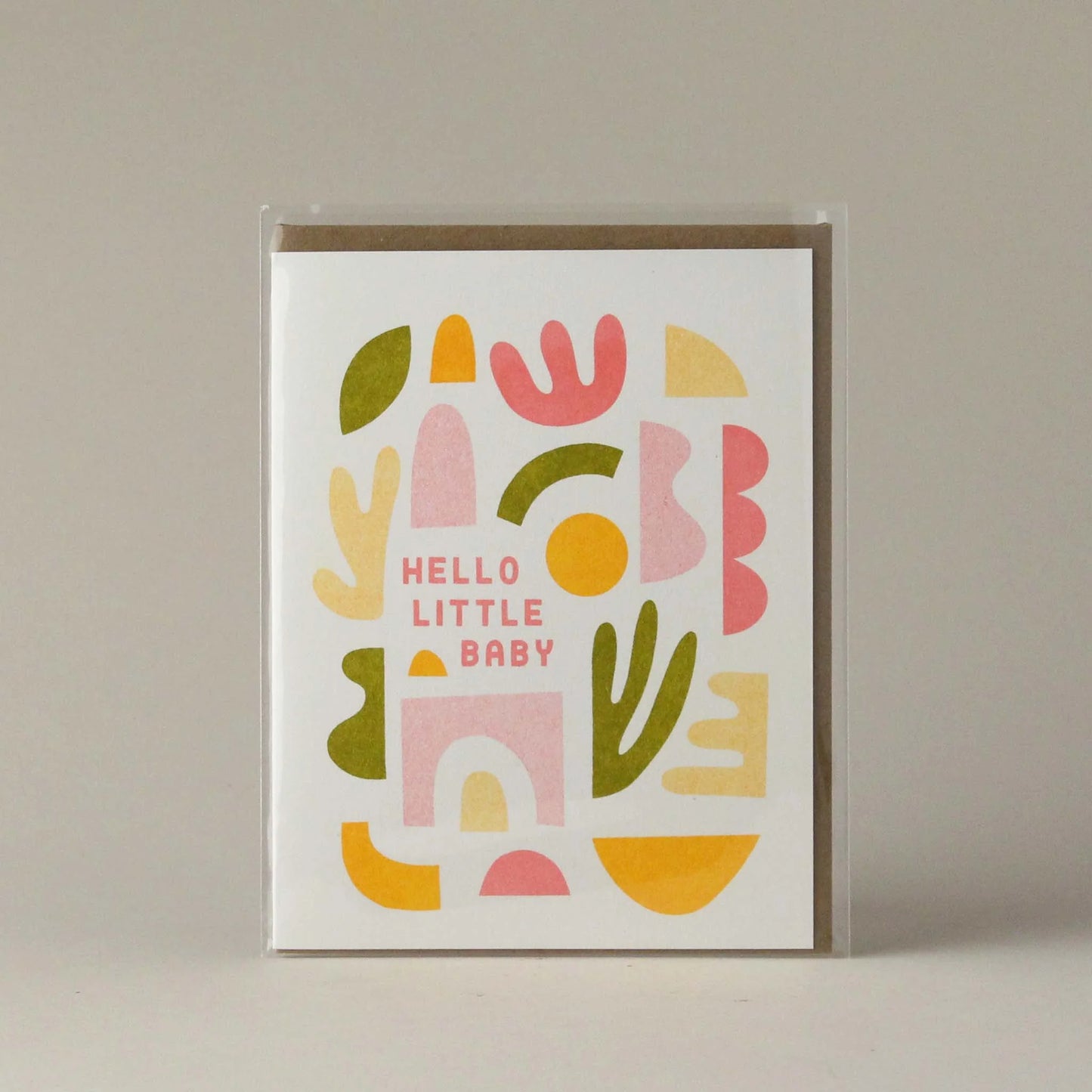 "Hello Little Baby" Card by Worthwhile Paper