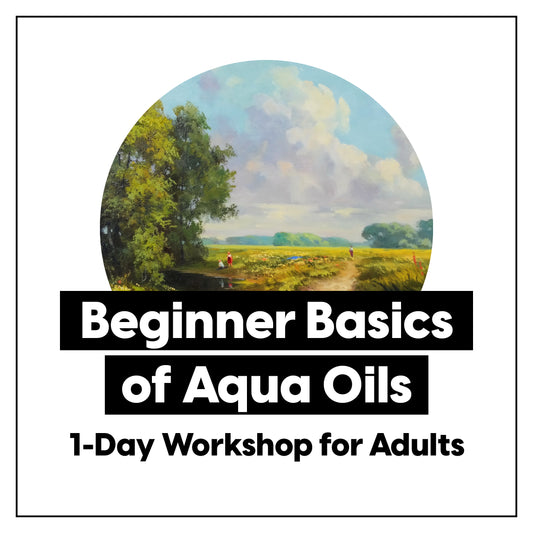 Introducción a los Aqua Oils • Clase de pintura de 3 semanas