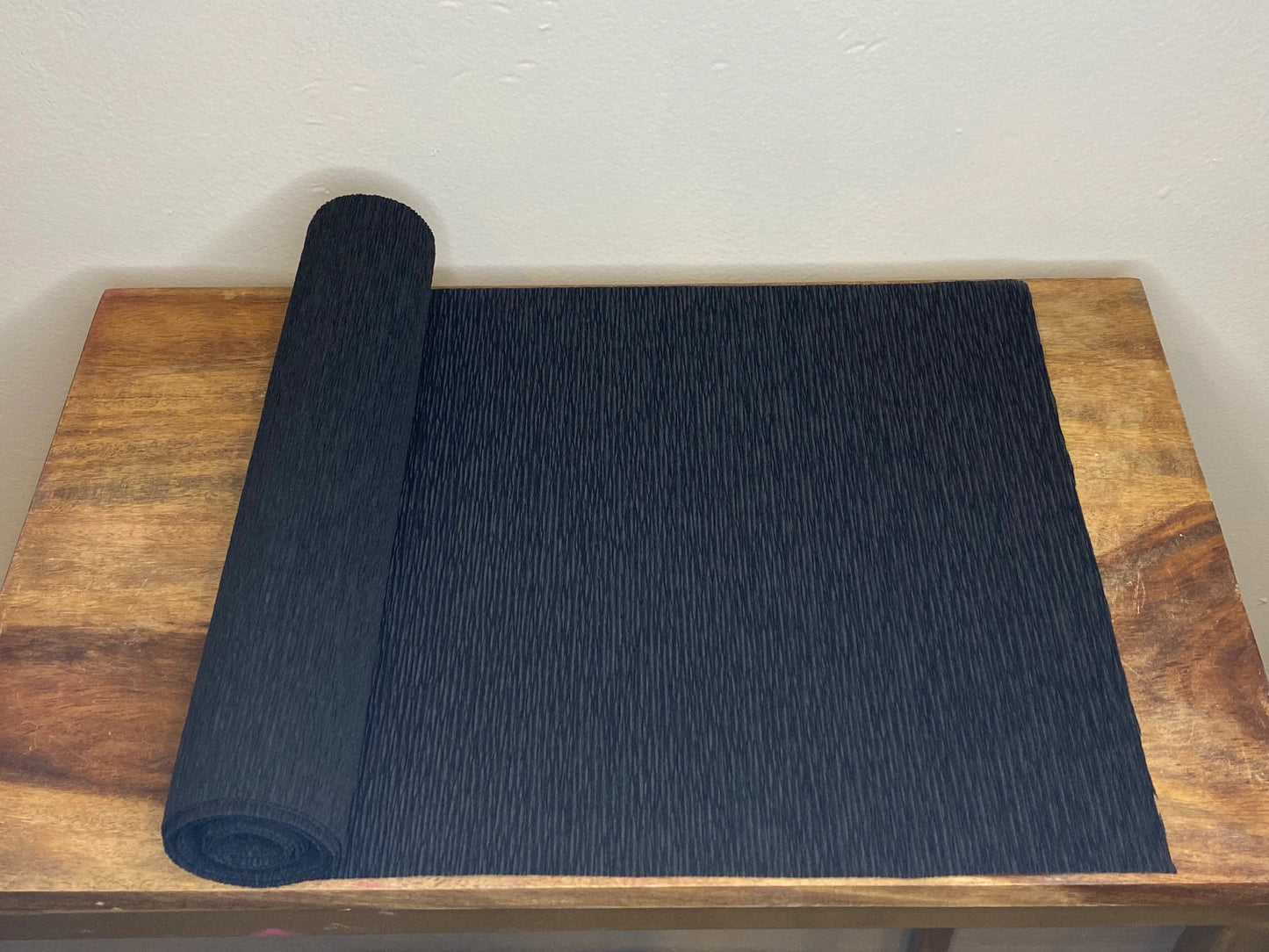 Black Heavy Florist Crepe