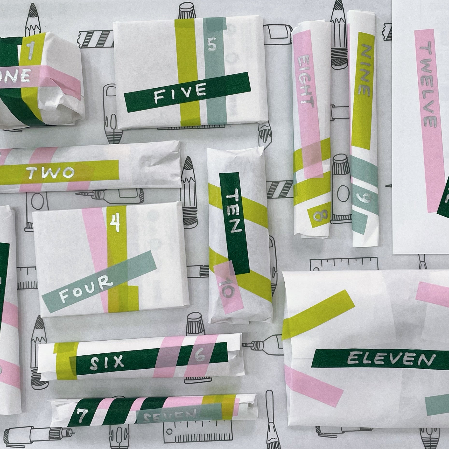 The K. A. Custom Art Supply Advent Calendar
