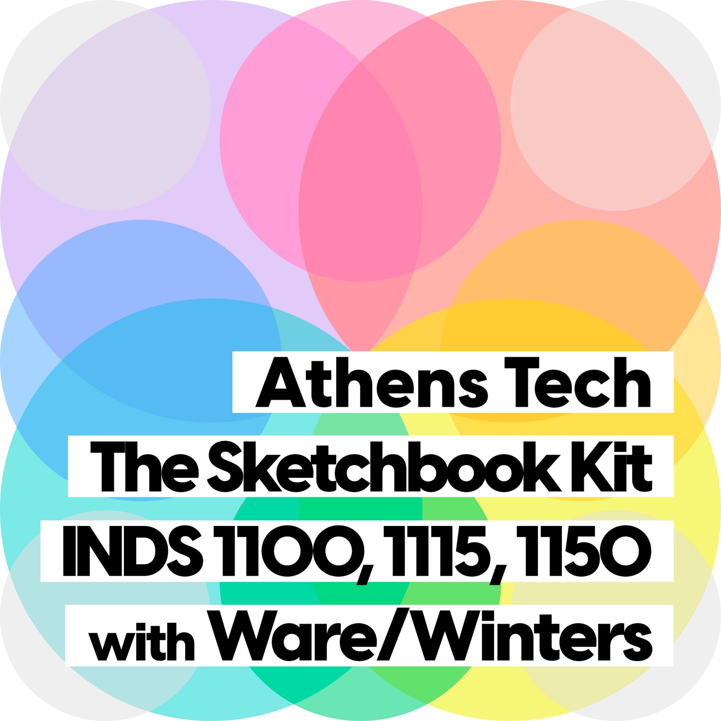 Kit #02 • Class Kit for Athens Tech - The Sketchbook Kit for INDS 1100 / 1115 / 1150 with Ware / Winters • Fall 2026