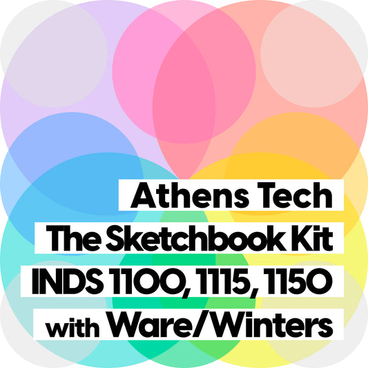 Kit #02 • Class Kit for Athens Tech - The Sketchbook Kit for INDS 1100 / 1115 / 1150 with Ware / Winters • Fall 2026